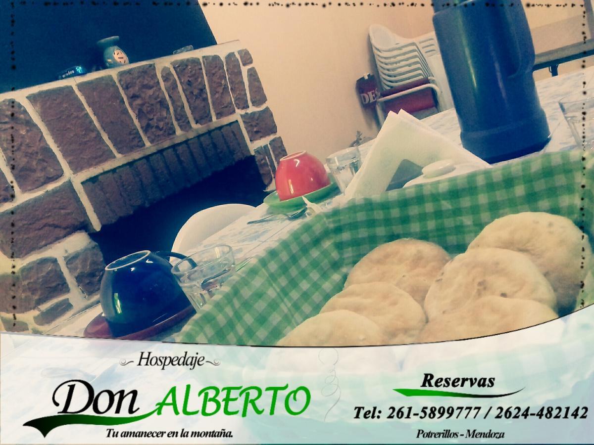 Hospedaje Don Alberto Hotel Potrerillos Buitenkant foto